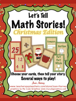 Let's Tell ADDITION AND SUBTRACTION Math Stories - CHRISTMAS/WINTER EDITION