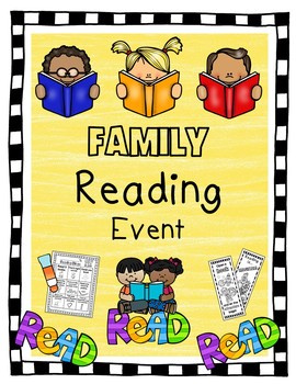 Preview of Let's Throw a Family Reading Event