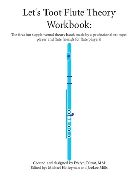 Preview of Let's Toot Flute Theory Workbook