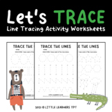 Let's Trace: Line Tracing Activity Worksheets for Kinderga