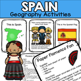 Spain Printable Booklet - Country Facts & Activities Eleme