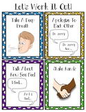 Let's Work It Out! interactive conflict resolution chart