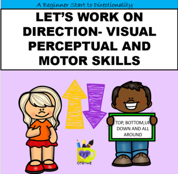 Preview of Let's Work on Direction-Visual Motor and Visual Perceptual Skills-Beginner