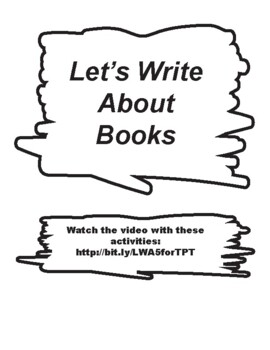 Preview of Let's Write About Books