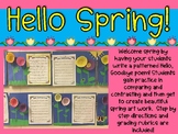 Let's Write a Spring Poem: Writing Resources and Rubric