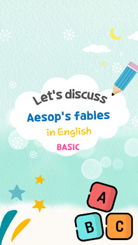Preview of Let's discuss (debate) Aesop's fables in English - Basic