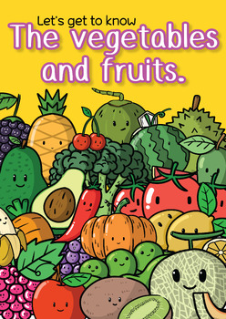 Preview of Let's get to Know : Vegetables and fruits.