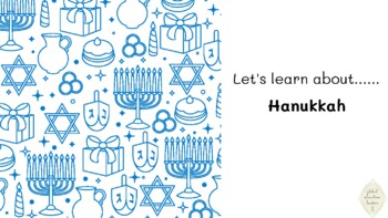 Preview of Let's learn about.....Hanukkah