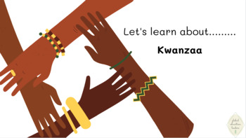 Preview of Let's learn about.....Kwanzaa