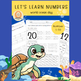Let's learn numbers 1-20 - World Oceans Day