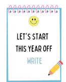 Let's start this year off write Tags