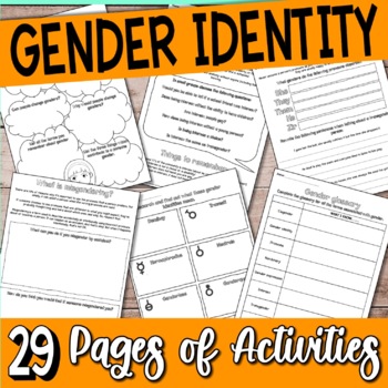 Preview of Let’s talk about gender identity and expression workbook LBGTQI+