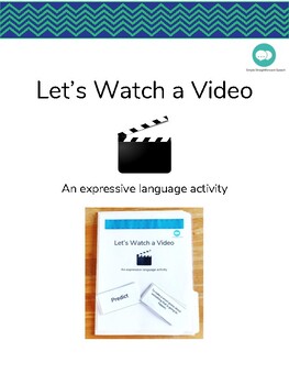 Preview of Expressive Speech and Language Activity: "Let's Watch a Video" using YouTube