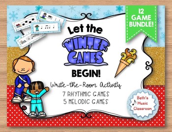 Preview of Let the Games Begin! MEGA BUNDLE - 12 Rhythmic & Melodic Practice Games!
