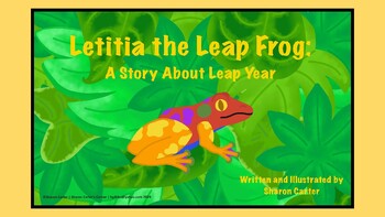 Preview of Letitia the Leap Frog: A Story About Leap Year