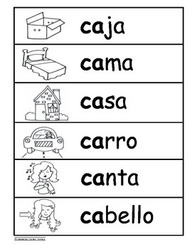 Letra Cc /k/ Kinder Bilingual SLA Tesoros’ Literacy Centers (3 sets)