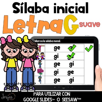 Letra G suave by Jorja's Dual Language Classroom | TPT