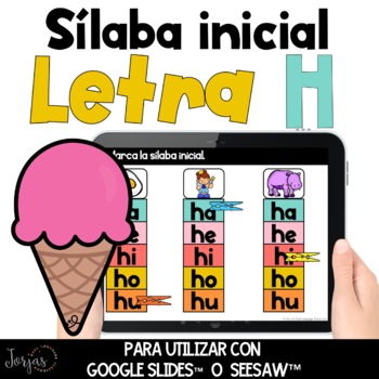Letra H by Jorja's Dual Language Classroom | TPT