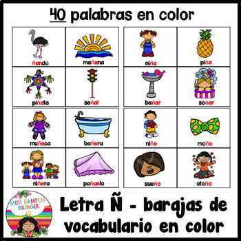 Letra Ñ Silabas Ña Ñe Ño by Miss Campos | Teachers Pay Teachers
