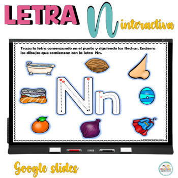 Preview of Letra N | Silabas con N | Alfabeto | Abecedario | Silabas abiertas