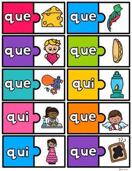 Letra Q | Sílabas con Q que qui | Spanish Letter of the week Q