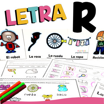 Letra R | Silabas con R ra, re, ri, ro, ru| actividades con R ...