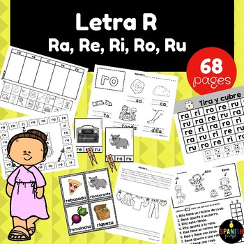 Letra R Ra Re Ri Ro Ru Actividades Y Centros By Spanish Profe Tpt
