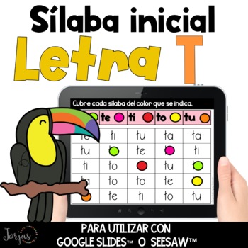 Letra T by Jorja's Dual Language Classroom | TPT