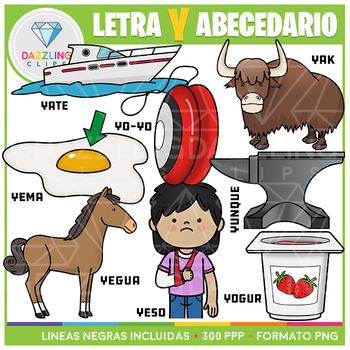 Preview of Letra Y - Abecedario (Spanish)