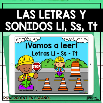 Preview of Letras Ll, Ss y Tt | Spanish PowerPoint