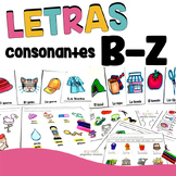 Letras consonantes de la B a la Z Bundle | Tareas | Silaba