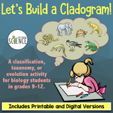 Cladogram Activity | Includes Printable and Digital Versio
