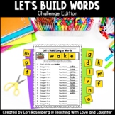 Building Words {Challenge Edition} | Google Classroom