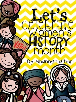 Preview of Let's Celebrate Women's History Month