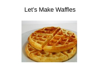 Preview of Let's Cook Waffles