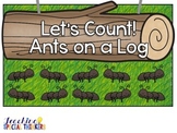 Let's Count! Ants on a Log Adapted Book