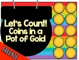 Let's Count! Coins in a Pot of Gold Adapted Book FREEBIE!