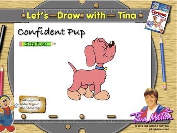 Preview of Let's Draw A Confident Puppy