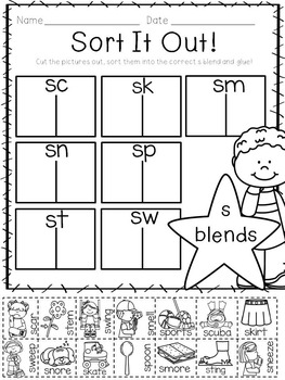 Let's Get Blending- S Blend Activities for Little Learners ...
