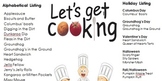 Let's Get Cooking, Hands-On Learning