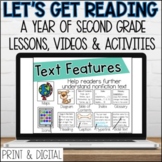 DIGITAL Lets Get Reading | 2nd Grade Comprehension Grammar
