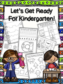 Let S Get Ready For Kindergarten Pack By Easy Peasy Lemon Squeezy