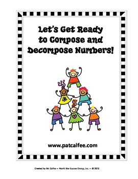 Preview of Let's Get Ready to Compose and Decompose Numbers