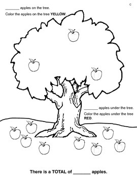 Let's Go Apple Picking - Counting, Addition, and Coloring Fun! by ...