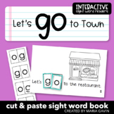 Emergent Reader for Sight Word GO: "Let's Go to Town" Sigh
