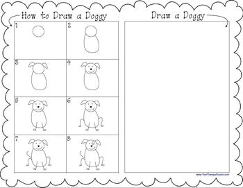 Let's Hang Out – Doggy Hangman and Step By Step Drawing - Your Therapy  Source