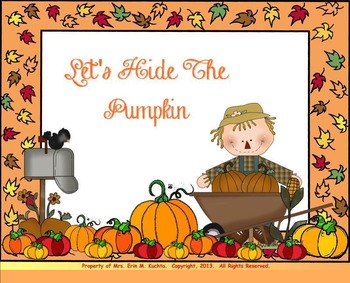 Preview of Let's Hide The Pumpkin - A Duration of Sound, Mi-So-La Song SMARTBOARD/NOTEBOOK
