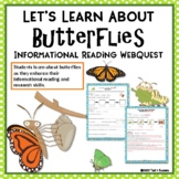 Butterflies Butterfly Webquest Internet Reading Research W