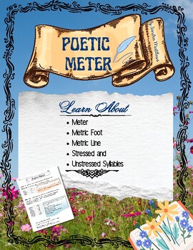 Preview of Let's Learn About Poetic Meter