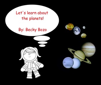 Preview of Let's Learn About the Planets Smartboard Lesson